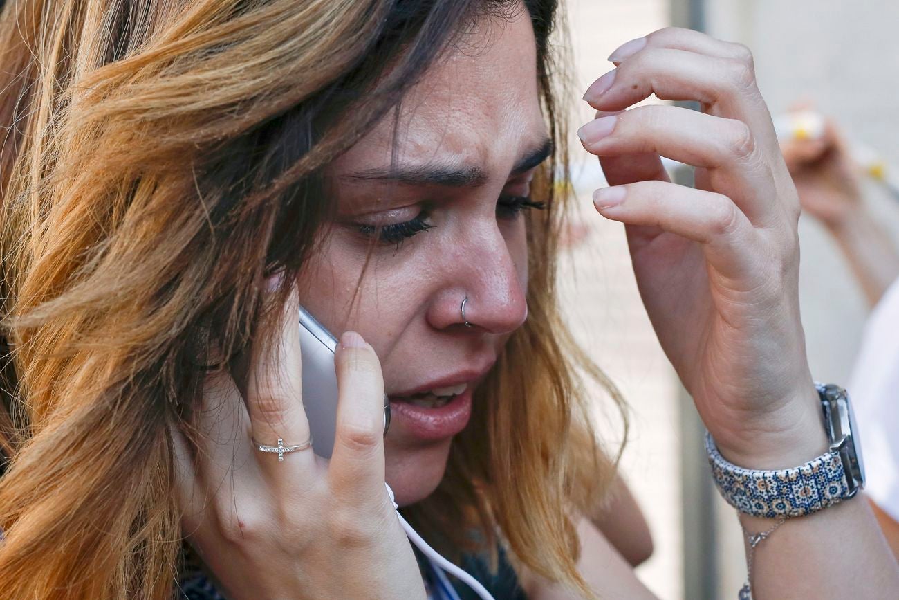 Conmoción tras el atentado ocurrido en Barcelona. Imágenes de los efectivos policiales en la zona