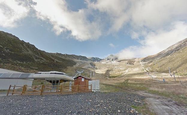 Imagen de la estación invernal de San Isidro.