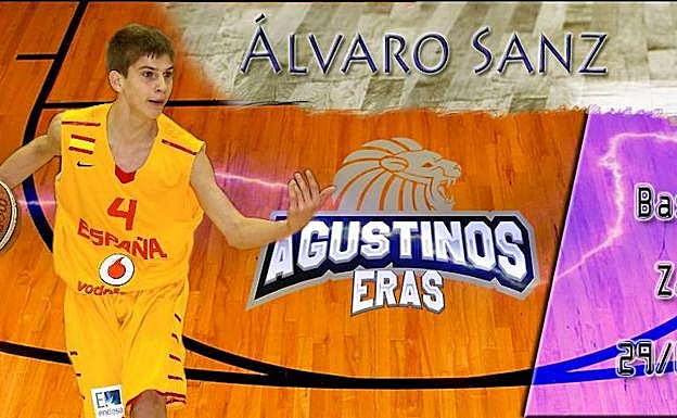 Álvaro Sanz se presenta como nuevo jugador del Agustino Eras.