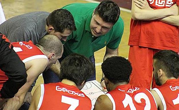 Julio González durante un partido de la pasada temporada.