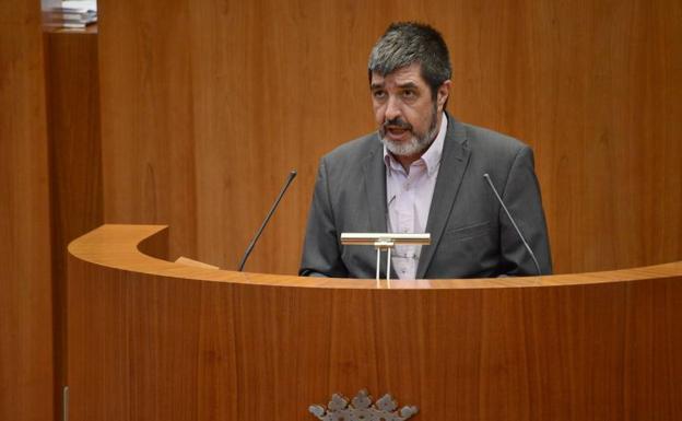 Manuel Miradiel en el Congreso. 