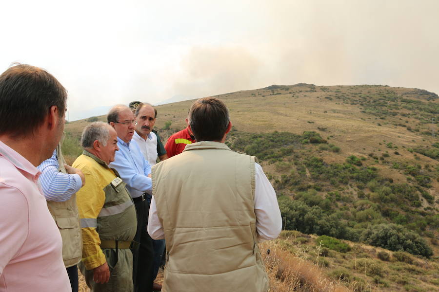 Un incendio sin control