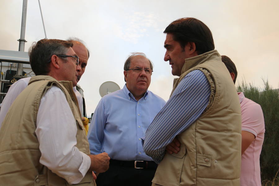 Un incendio sin control