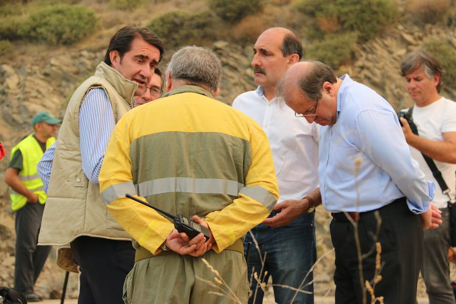 Un incendio sin control