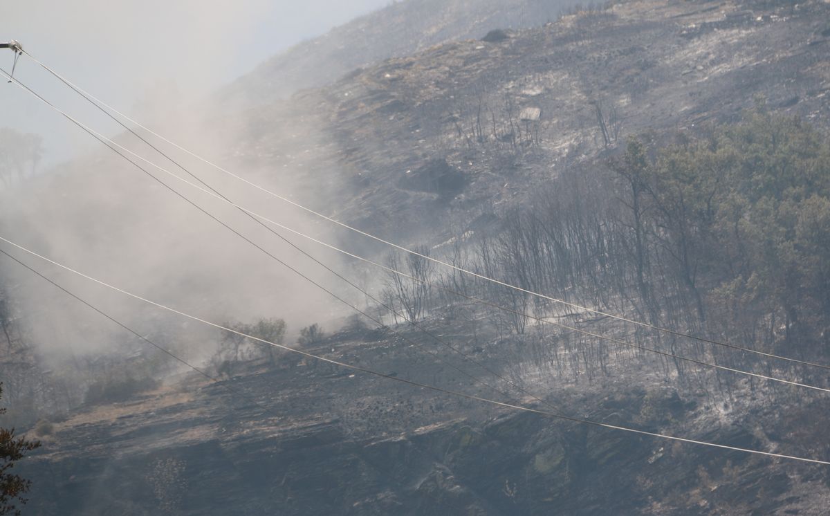 Humo, fuego y cenizas en La Cabrera