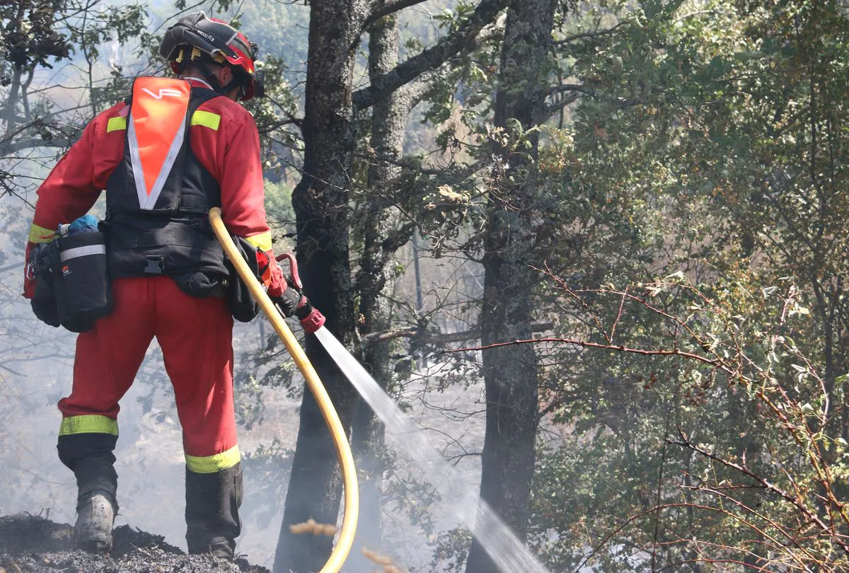 Humo, fuego y cenizas en La Cabrera