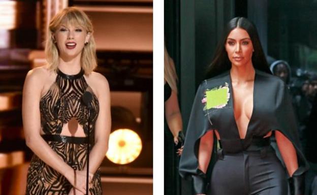 Taylor Swift y Kim Kardashian.