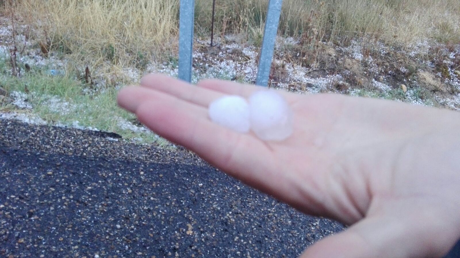 Granizo en Camposagrado