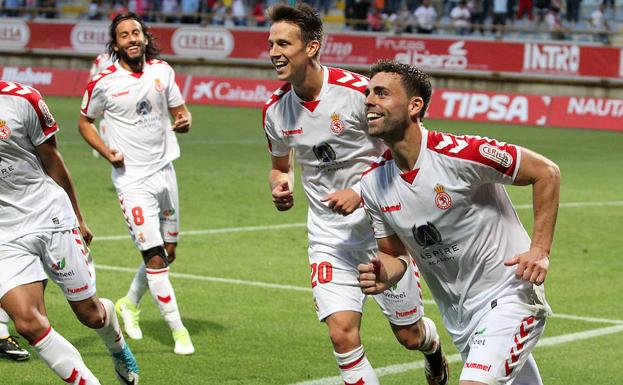 Rodri celebra el gol de la victoria.