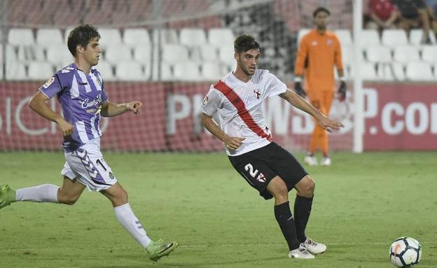 David Carmona, convocado con la Sub21, en el último partido de Segunda.