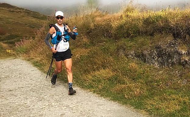 Pablo Villa, durante la prueba.