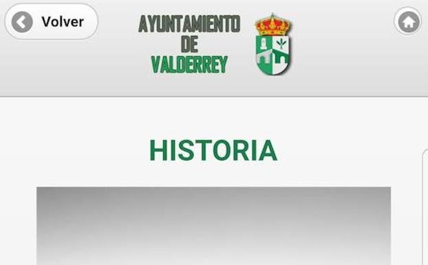 Valderrey pone en marcha una app. 