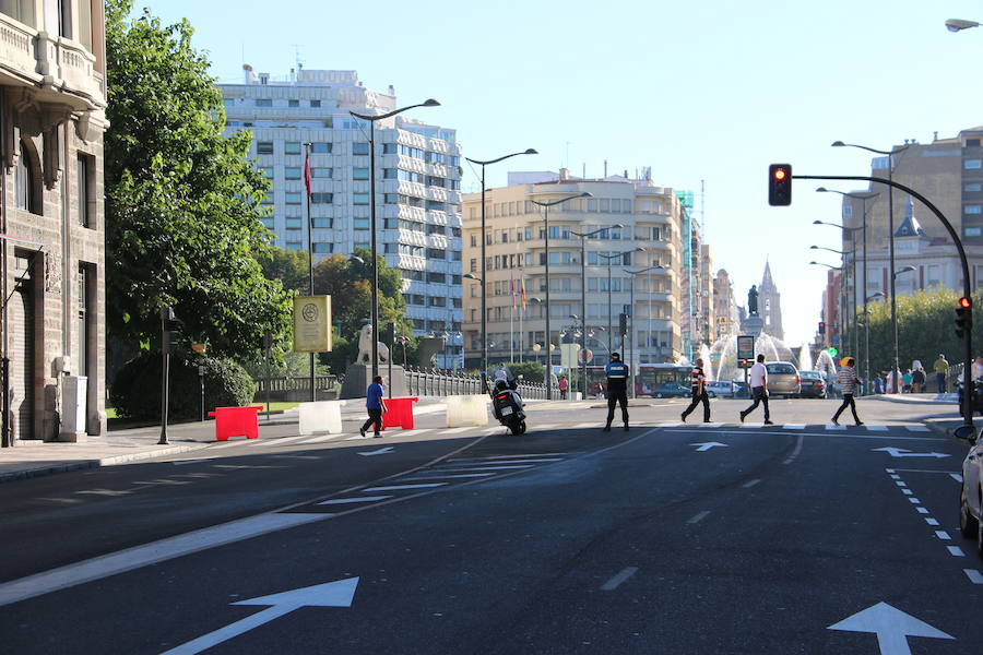 Tráfico restringido en la estación