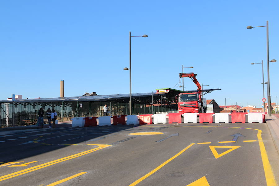 Tráfico restringido en la estación