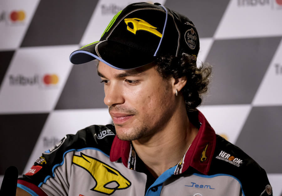 Franco Morbidelli, piloto italiano de Moto2. 