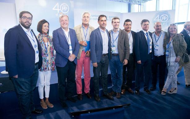 Antonio Silván, en la Intermunicipal del PP de Zaragoza. 