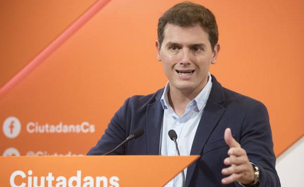 Albert Rivera, presidente de Ciudadanos.