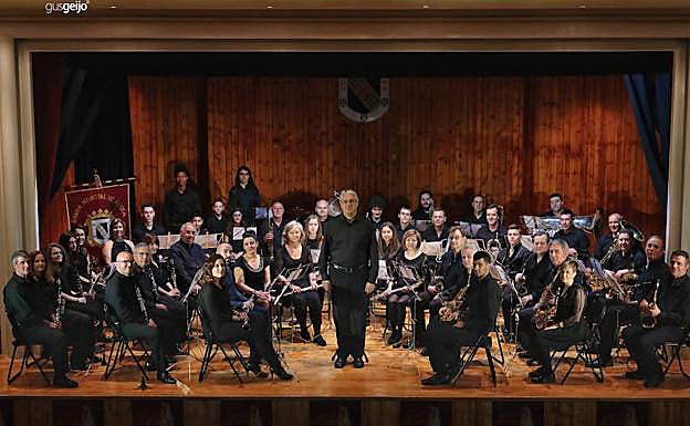 La Banda de Música de Valencia de Don Juan.