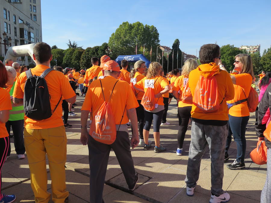 Marea naranja contra la leucemia