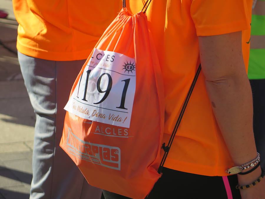 Marea naranja contra la leucemia