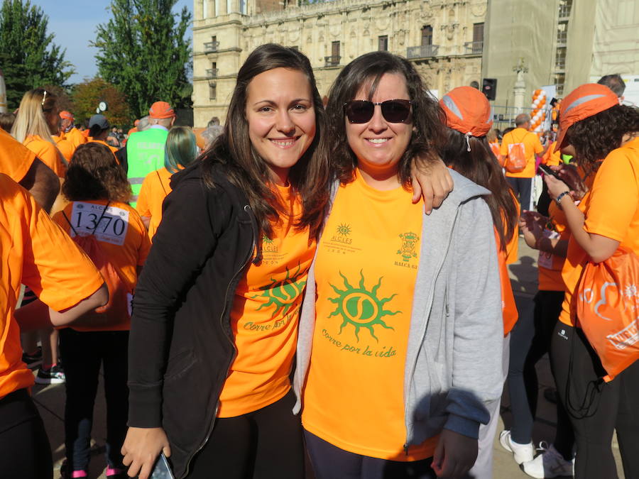 Marea naranja contra la leucemia