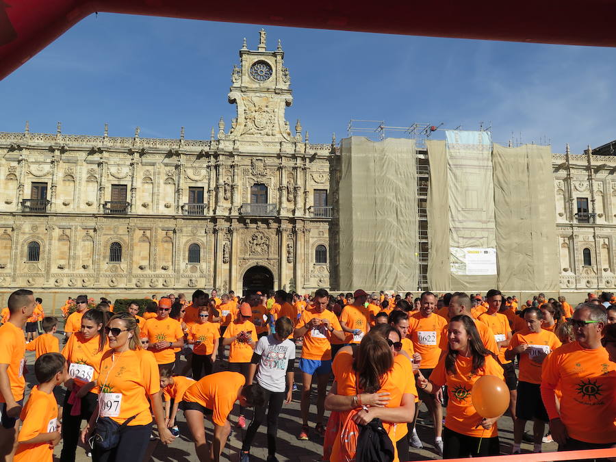 Marea naranja contra la leucemia