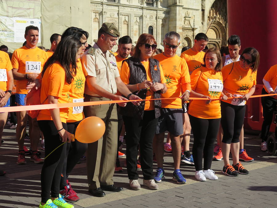 Marea naranja contra la leucemia