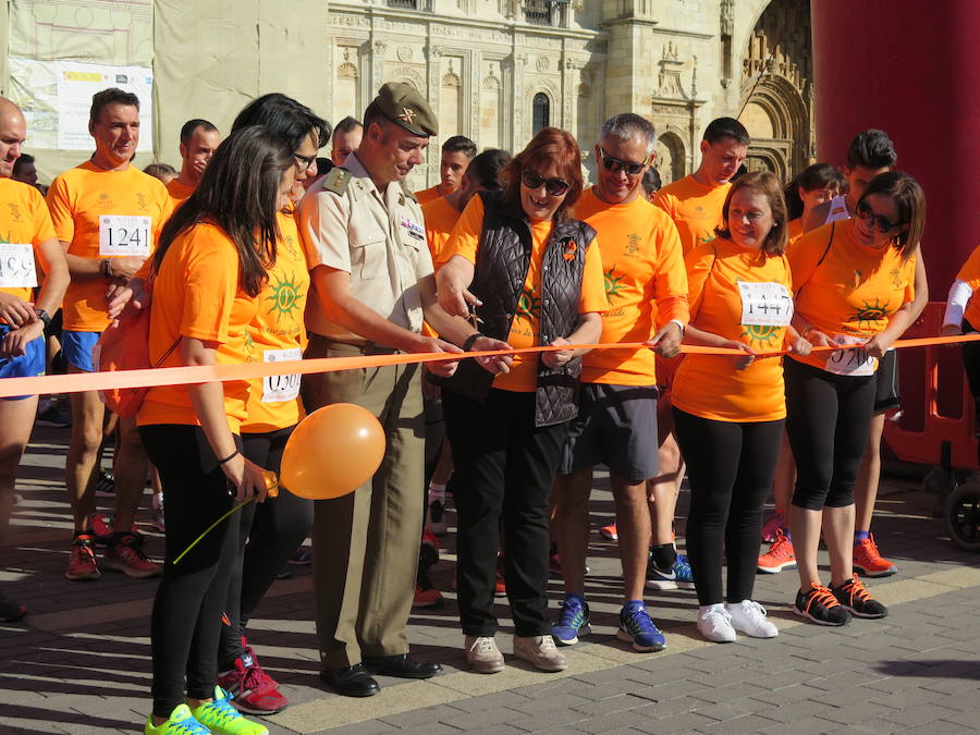 Marea naranja contra la leucemia