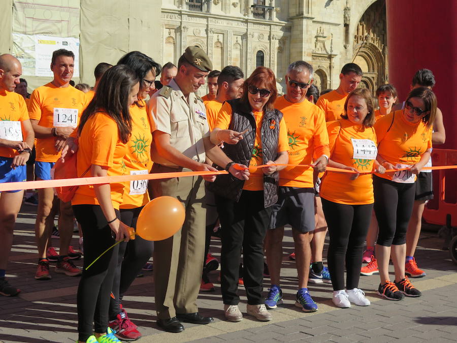 Marea naranja contra la leucemia