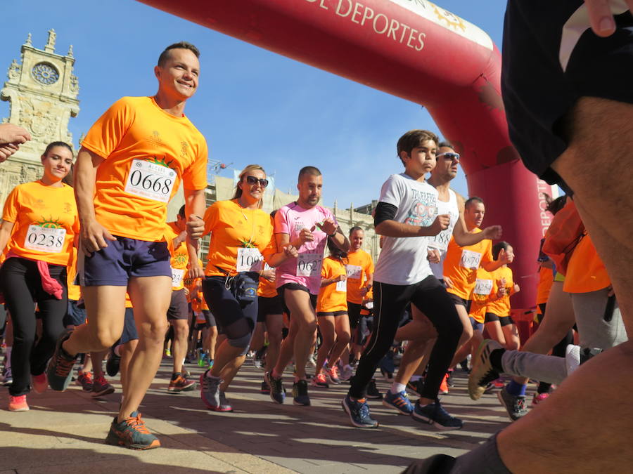 Marea naranja contra la leucemia