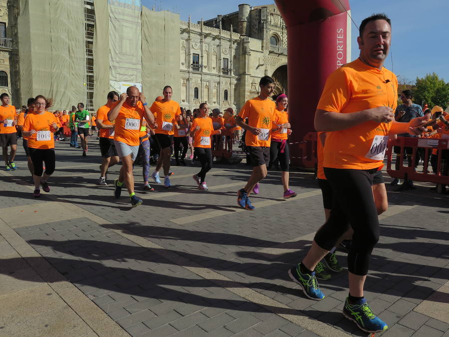 Marea naranja contra la leucemia