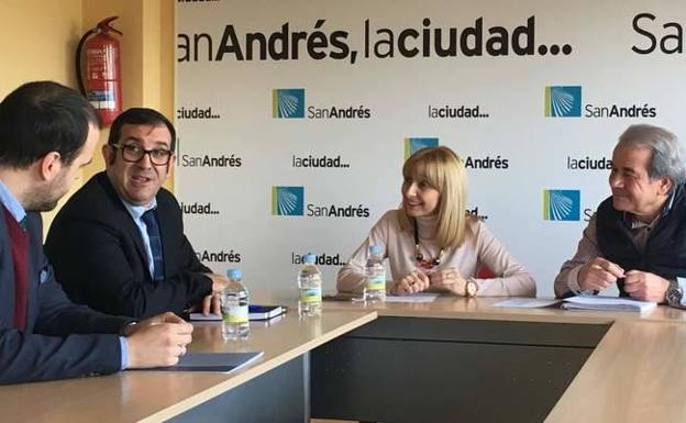 Reunión entre el gobierno de San Andrés y Alsa.