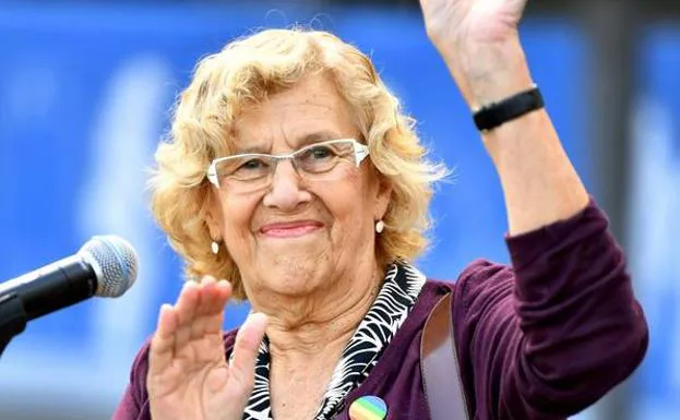 Manuela Carmena, alcaldesa de Madrid. 
