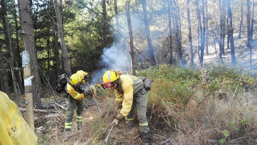 El fuego no cesa en la provincia