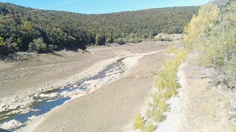 Pantano de La Requejada en Palencia