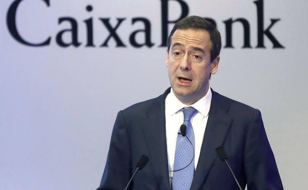 El consejero delegado de CaixaBank, Gonzalo Cortázar.