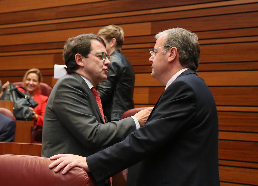 Pleno en las Cortes de Castilla y León