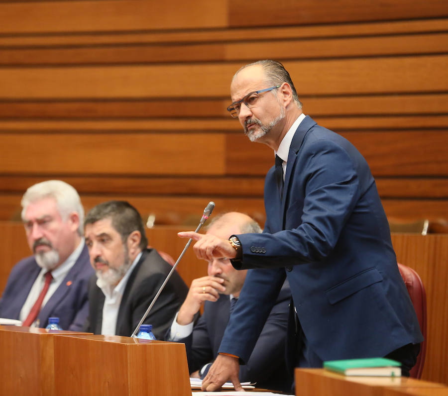 Pleno en las Cortes de Castilla y León