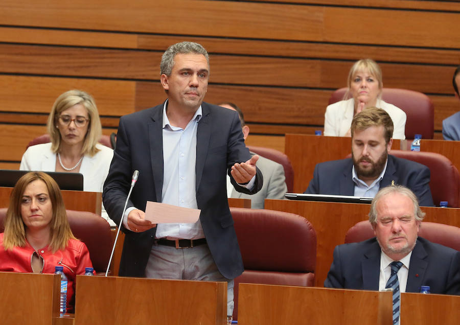 Pleno en las Cortes de Castilla y León
