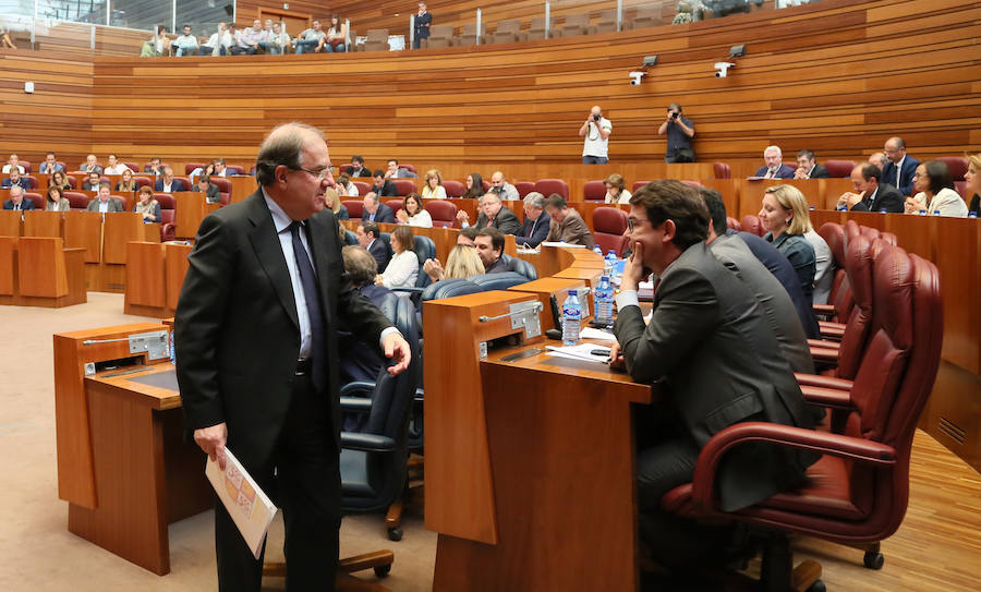 Pleno en las Cortes de Castilla y León