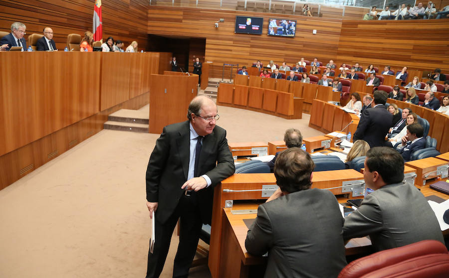 Pleno en las Cortes de Castilla y León