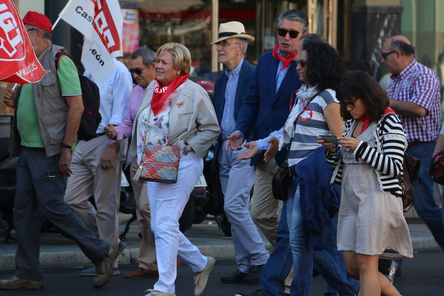 Los jubilados llegan a León