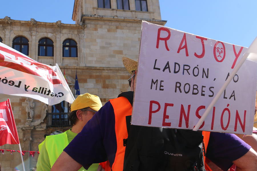 Los jubilados llegan a León