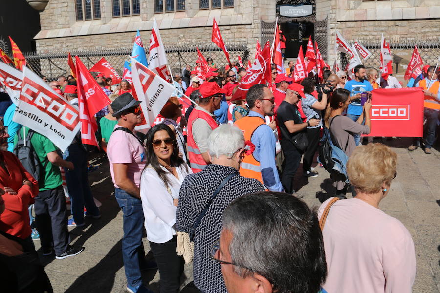 Los jubilados llegan a León