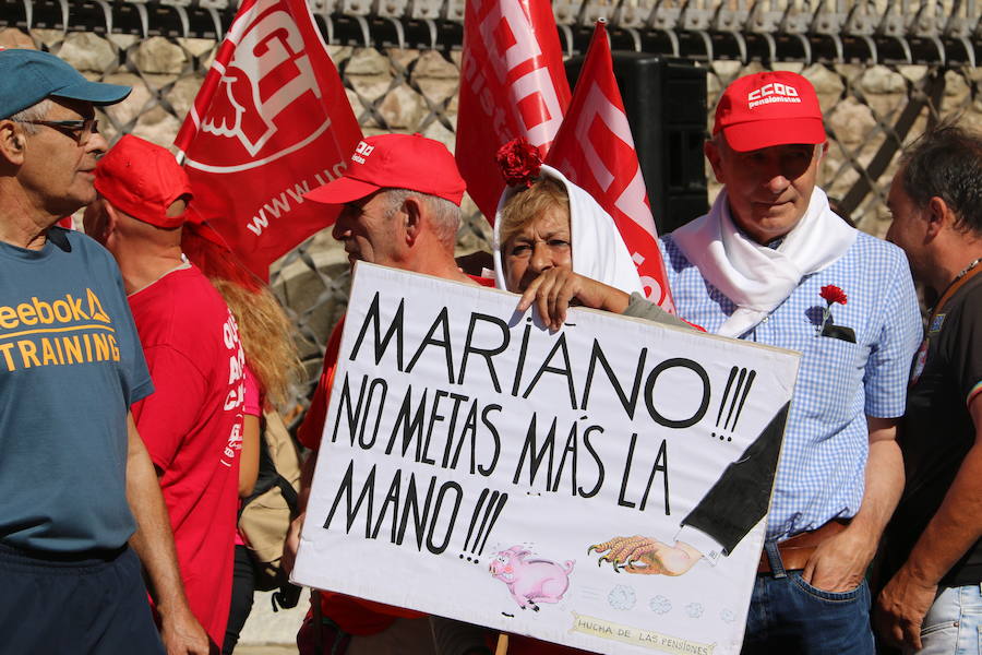 Los jubilados llegan a León