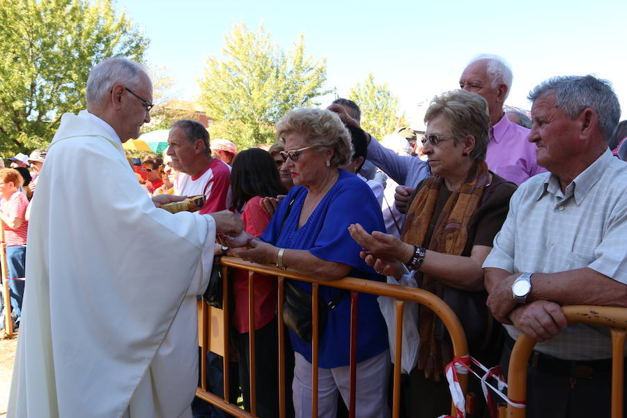 Homilía multitudinaria en La Virgen del Camino