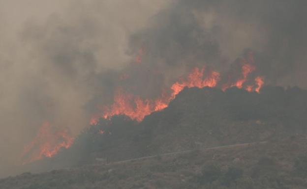 Incendio de La Cabrera.