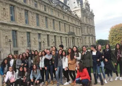 Imagen secundaria 1 - Visitas en París de los alumnos del Divina Pastora.