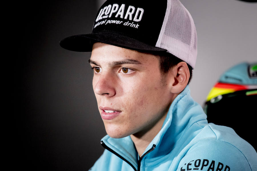 El piloto español de Moto3 Joan Mir.