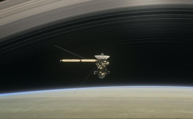 La sonda Cassini se despidió convertida en un fulgurante meteorito.